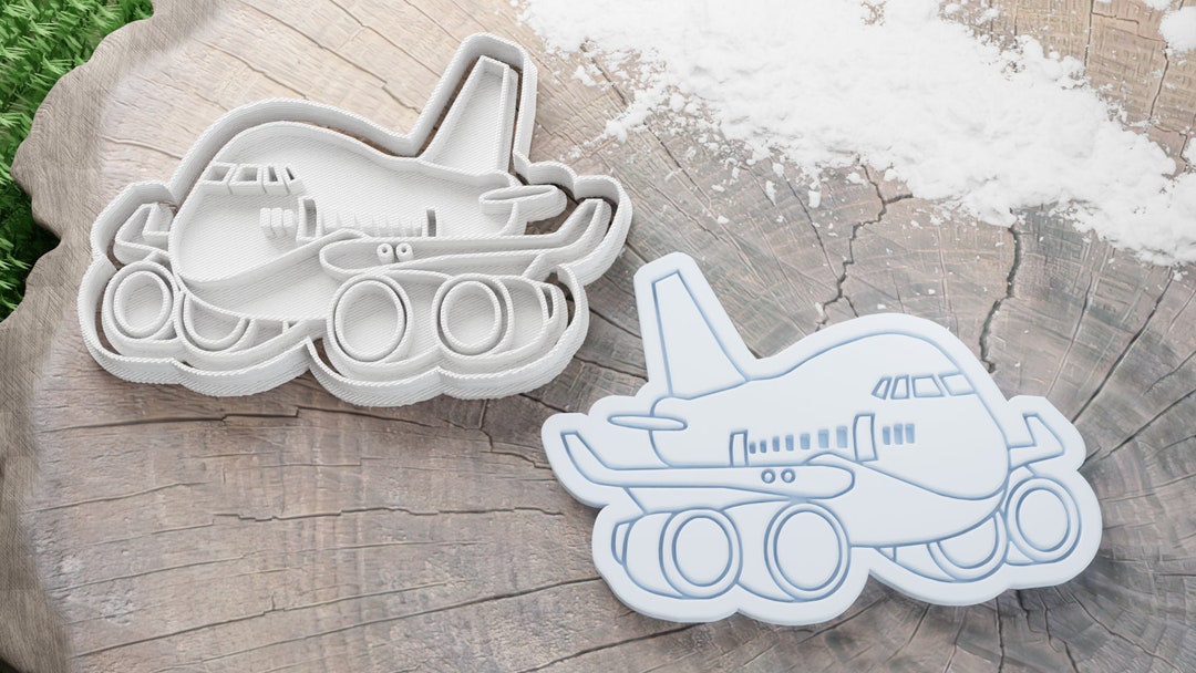 Boing 747 Plane Cookie Cutter 3D Printed Etsy