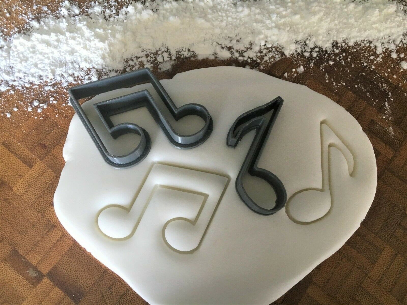 Musik Quaver Note Fondant / Icing Cutter Set von 2 Etsy