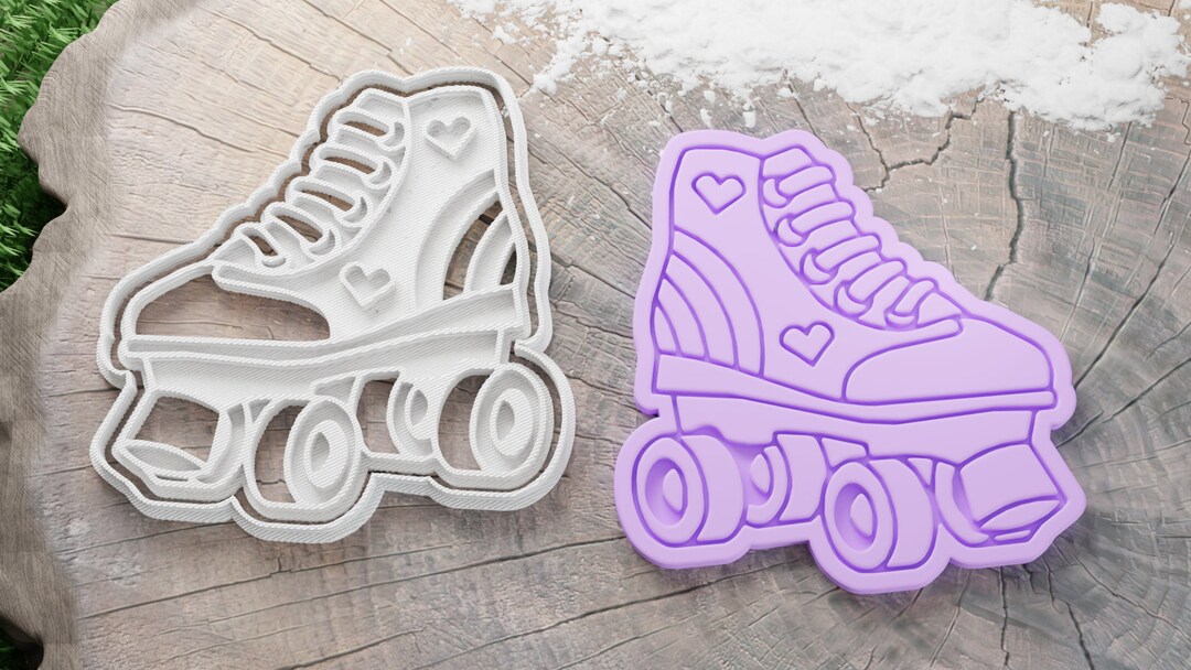 Roller Skate Cookie Cutter 3D Printed Etsy