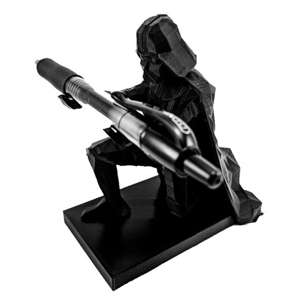 Darth Vader Low Poly Pen Holder - Star Wars