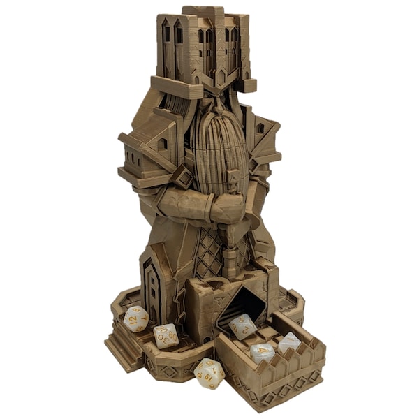 Dwarven Dice Tower - Baldur's Shrine - By Mythic Roll