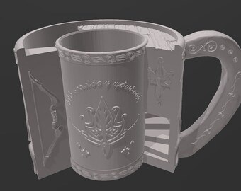 Elven - Can Holder Dice Tower