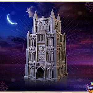 Warforged Garrison - Dice Tower | Decorative Tower | Coin Bank by Fates End