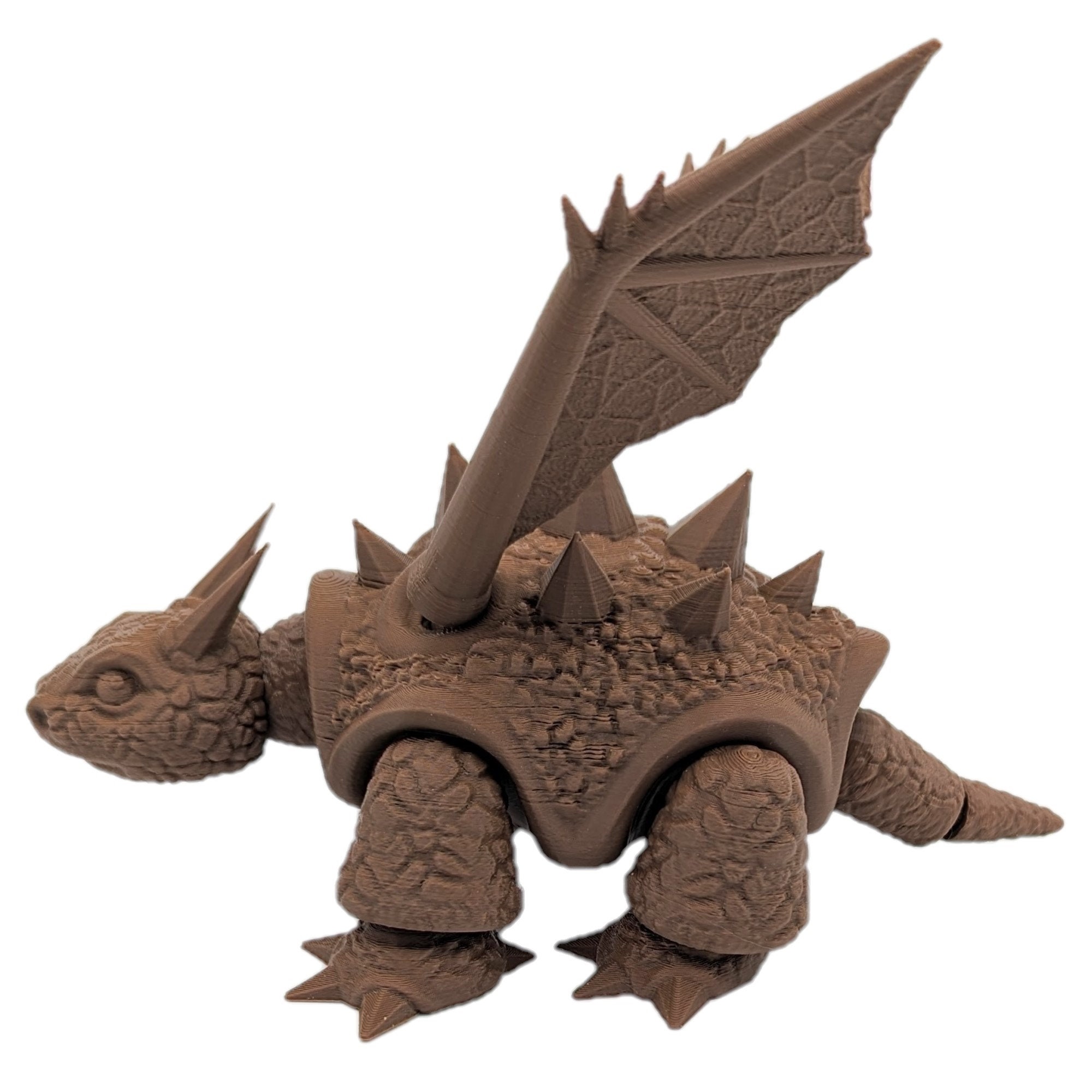 Shell Dragn Rock Shell Dragon - Posable Articulating Dragon - From Talondryl's ...