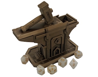Dwarven Dice Box - The Great Anvil - By Mythic Roll
