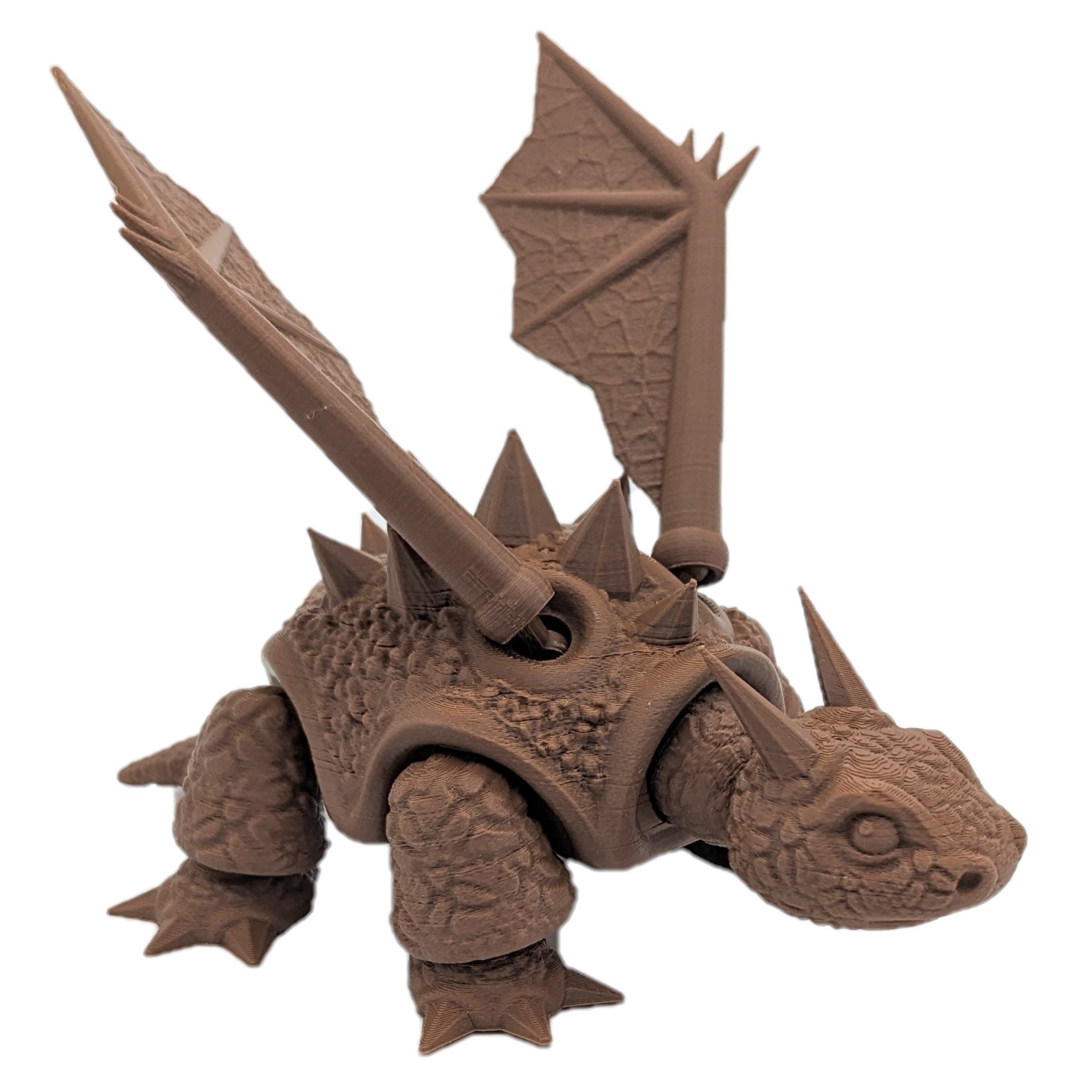 Shell Dragn Rock Shell Dragon - Posable Articulating Dragon - From Talondryl's ...