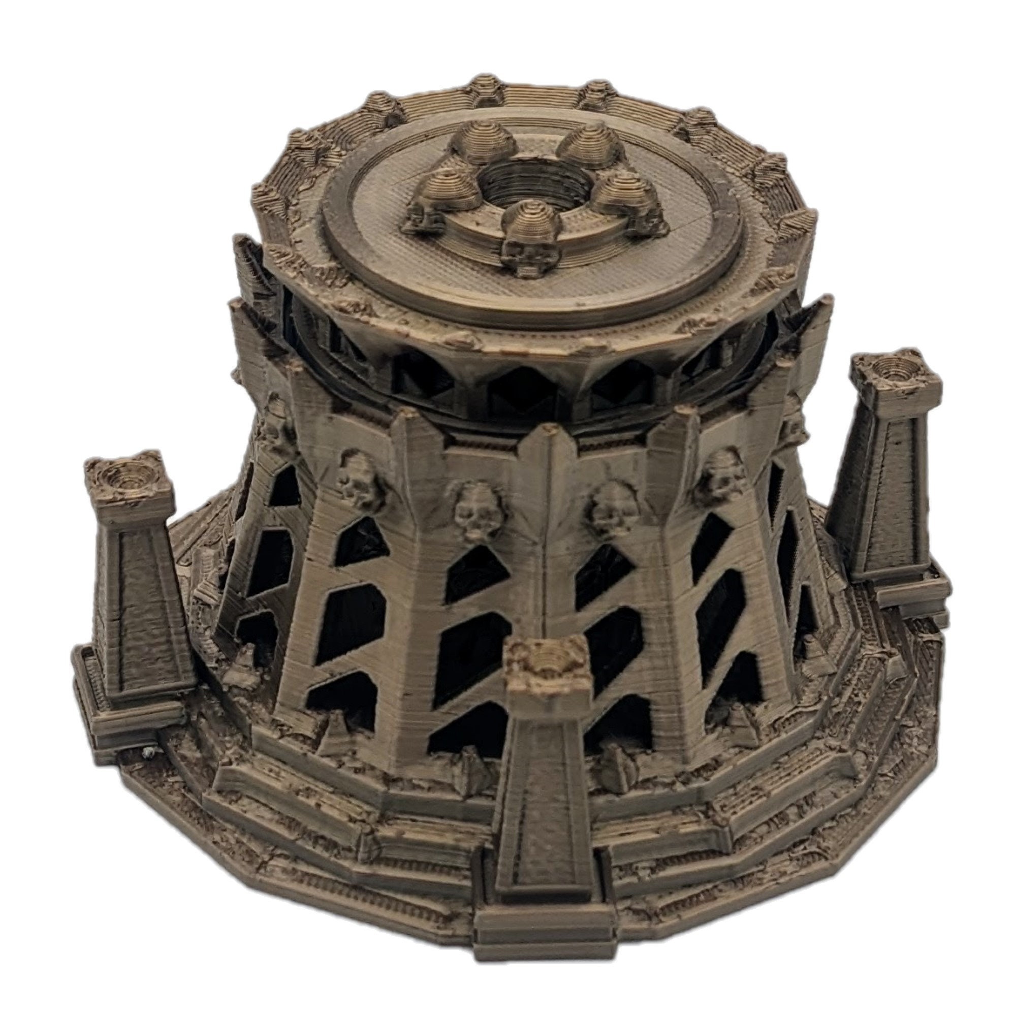 Necromancer Dice Box - the Mausoleum - by Mythic Roll - Etsy