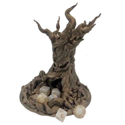 The Terror Tree Dice Tower Dice Towerdice Traydungeons and Etsy Australia