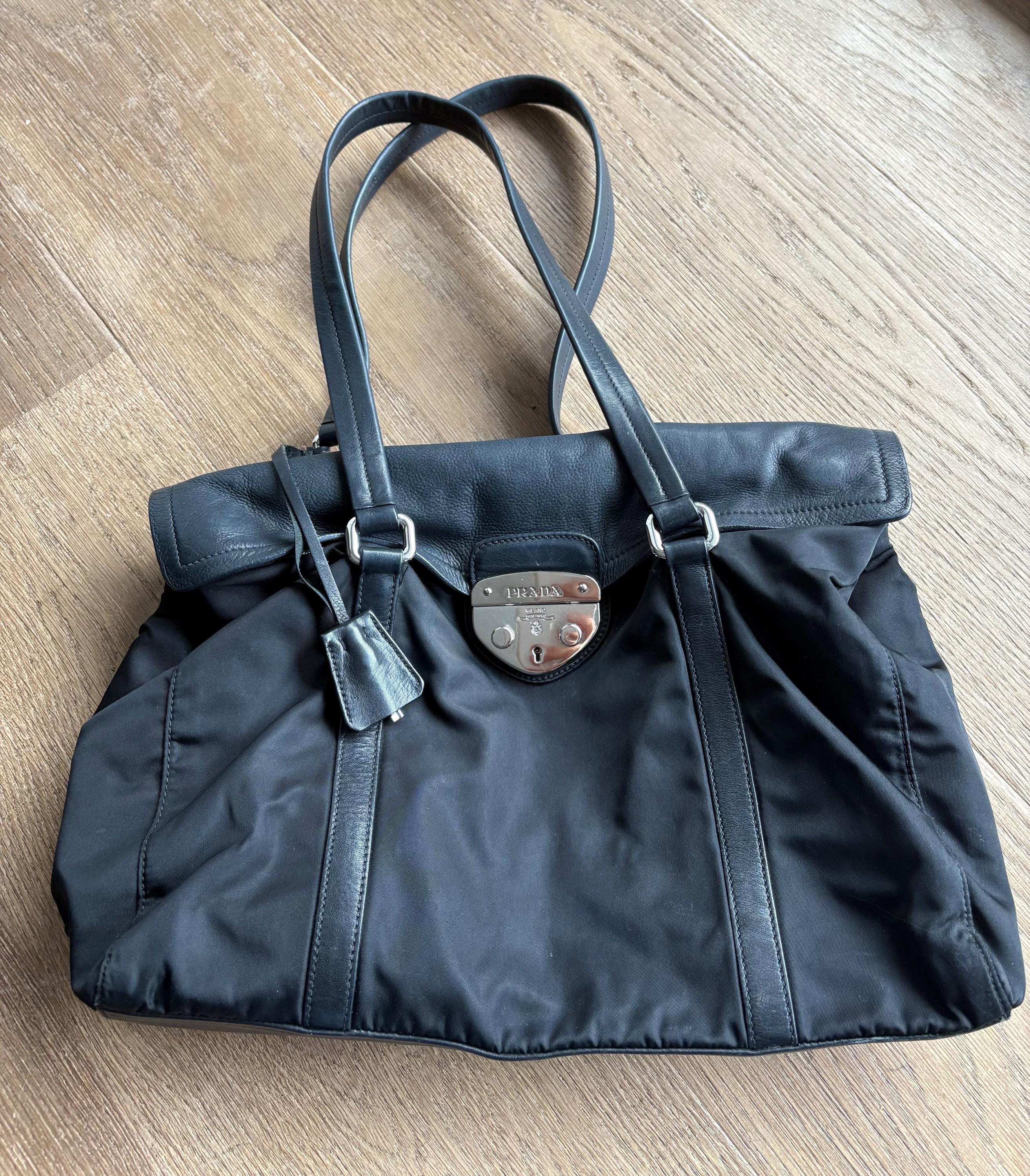 Prada vintage leather bag - Etsy 日本 Prada vintage leather bag - Etsy 日本