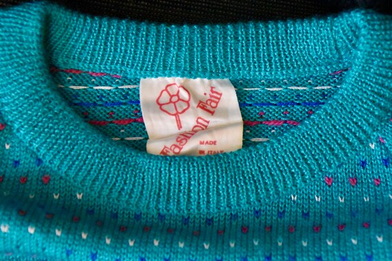 Vintage Italian knit skirt and sweater set - image 9