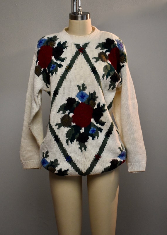 Vintage knit sweater