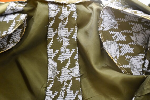 Silk vintage 70s pleated skirt and matching top - image 7
