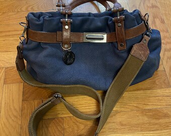 LANVIN vintage leather bag