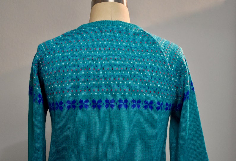 Vintage Italian knit skirt and sweater set image 5