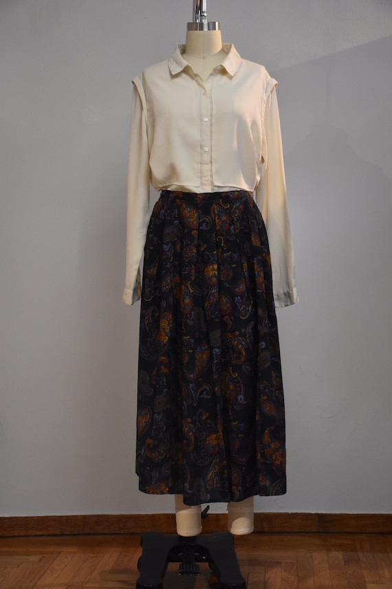 Vintage Liberty of London skirt from the 80s - Gem