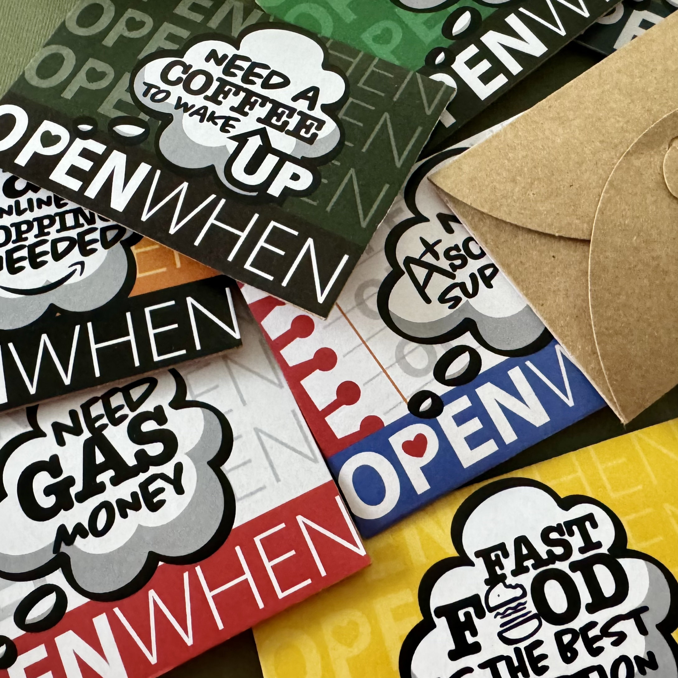 Open When Gift Box for College Student, Going Away College Gift, College Gift Card Box, Gift card Holder, College personalized Gift, GiftBox