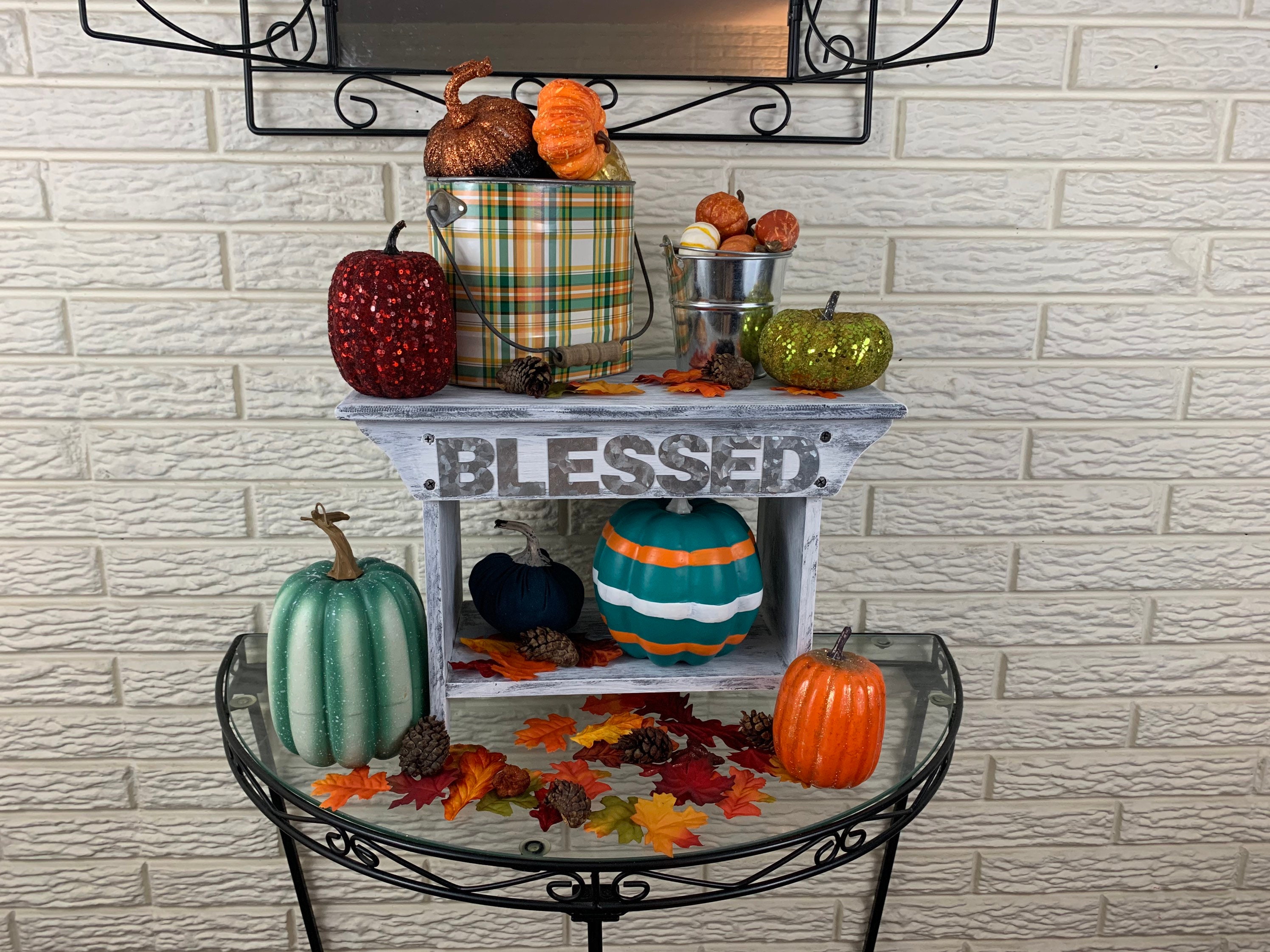 Chic Farmhouse Riser Tray Stand - Etsy