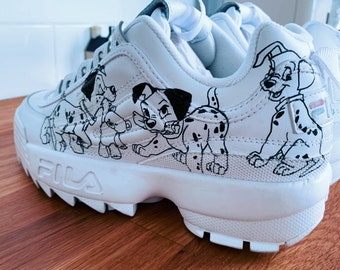 fila disruptor custom