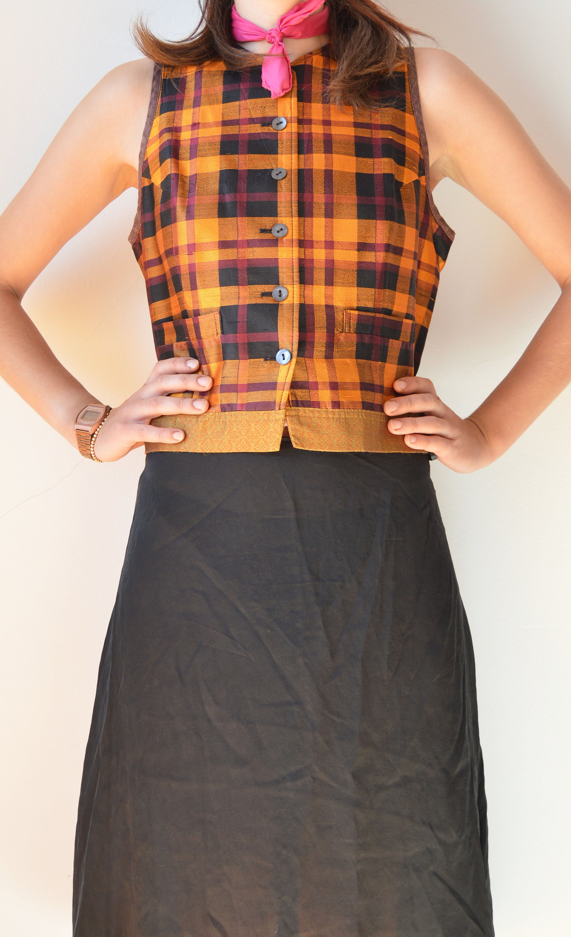 Vintage Dries Van Noten S/S 1994 Silk Waistcoat - Etsy