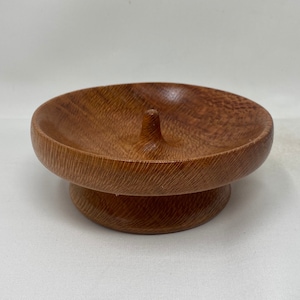 American Lacewood Hand Turned Ring and Jewelry Dish