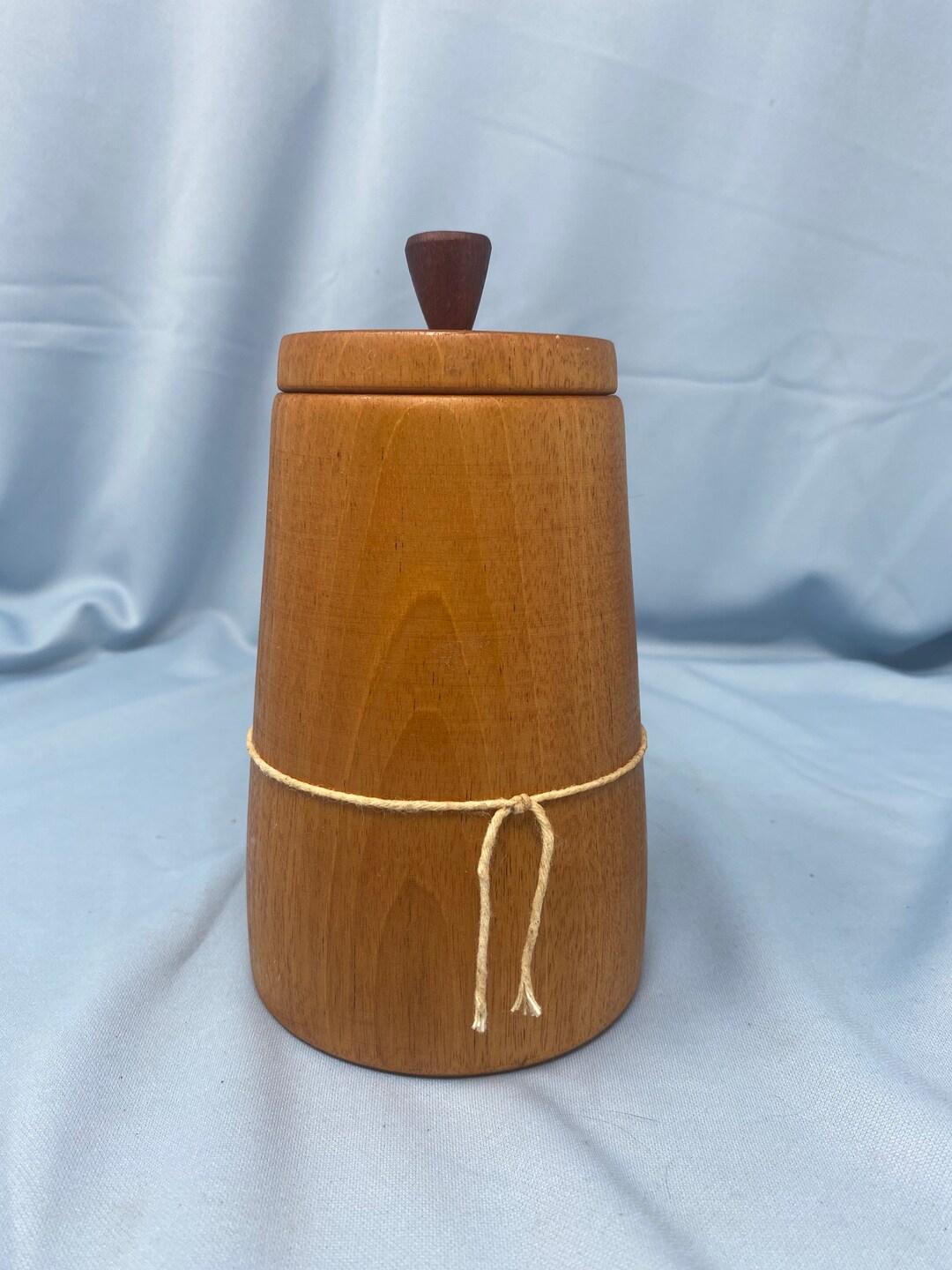 Hidden Music Box Inside Hand Turned Cherry Wood Keep Sake Box Etsy