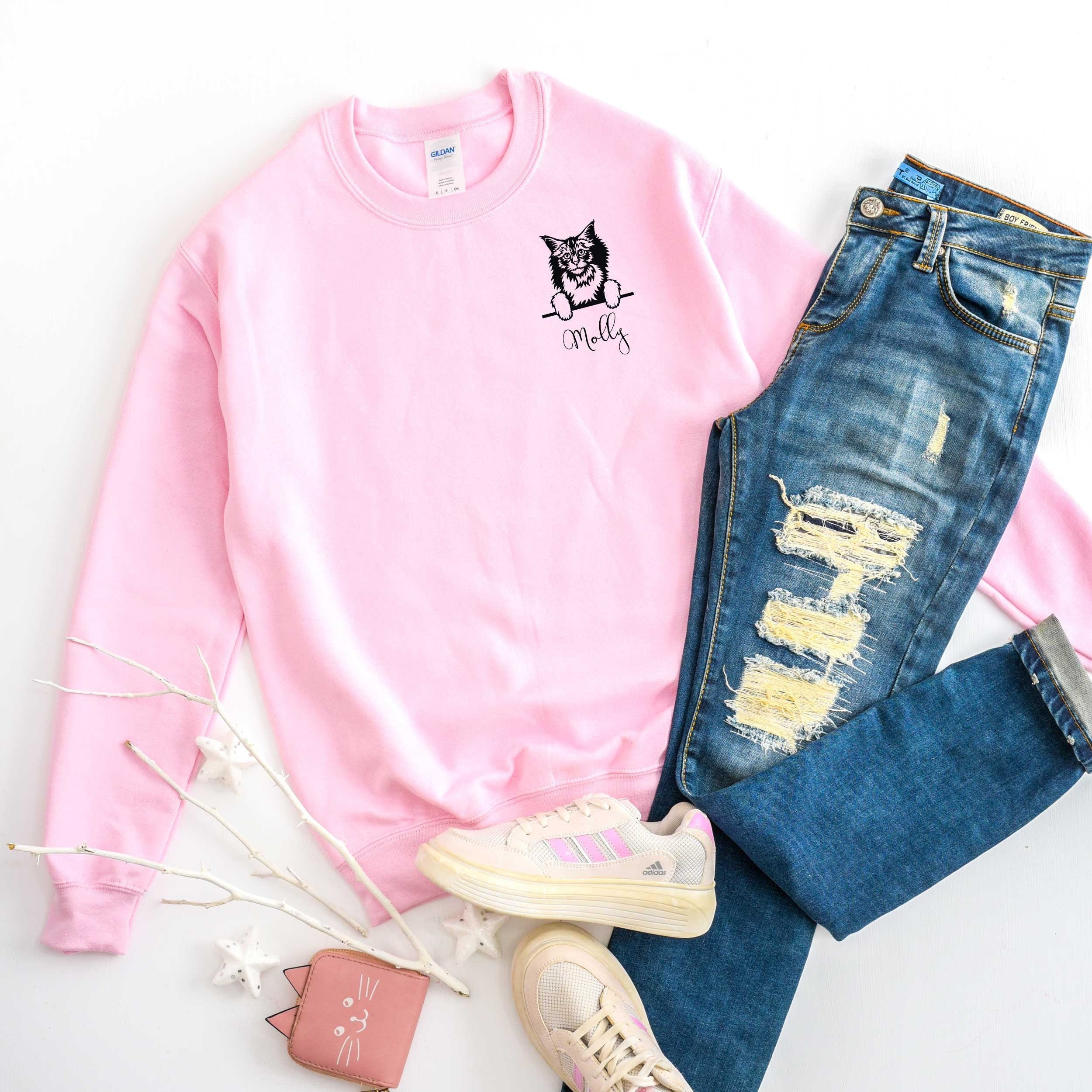 Custom Cat Sweater Personalized Pet 