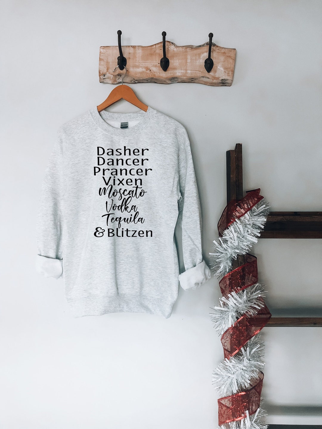 Holiday Drinks Sweater White main image 1