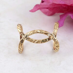 Sterling Silver Knuckle Splint Ring: Arthritis Support, Handmade Brass
