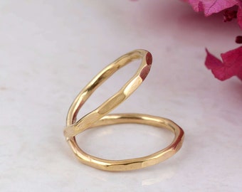 Sterling Silver Adjustable Splint Ring: Swan Neck Arthritis Support