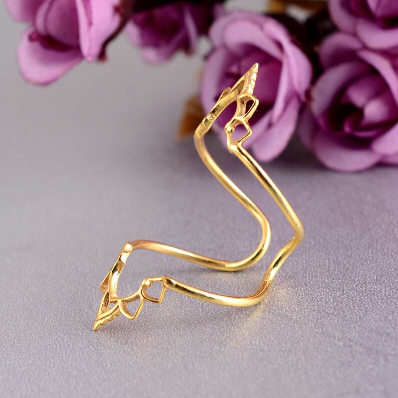Adjustable Gold Arthritis Splint Ring: Handmade Comfort Fit - Etsy