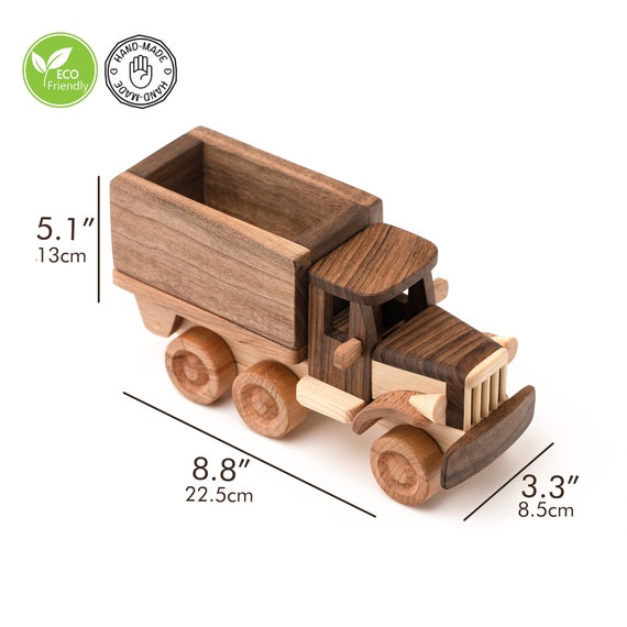 Voiture bois naturel spécial bébé 1 an et plus, 13cm achat vente