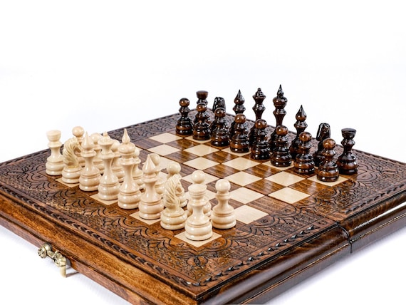 Classic Chess Set Handmade Chess Board High Quality Chess - Etsy UK Classic Chess Set Handmade Chess Board High Quality Chess - Etsy Uk