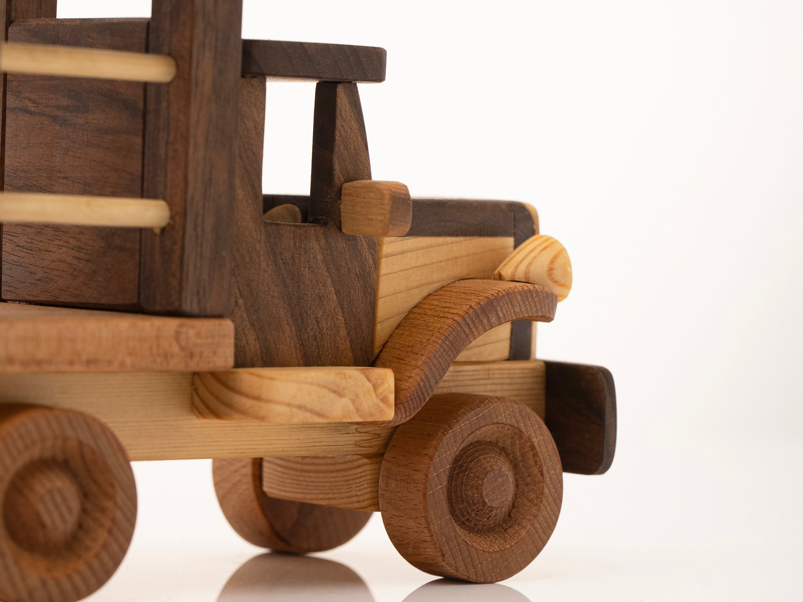 Wooden Toy Baby Truck / PERSONALIZED / 8.2 x 4.3 Etsy