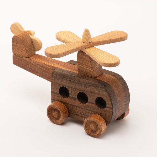 Wooden Helicopter Toy Wood Toy Personalized Toy Helicopter - Etsy
