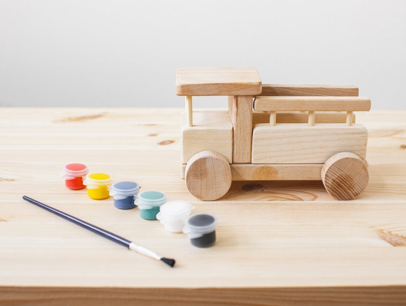 Paint Your Own Unfinished Wooden Toys DIY Toys for Etsy