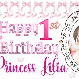 Buy PERSONALISED Birthday Banner Black Silver Large 4ftx2ft Party - View #4