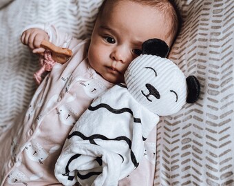 panda baby comforter