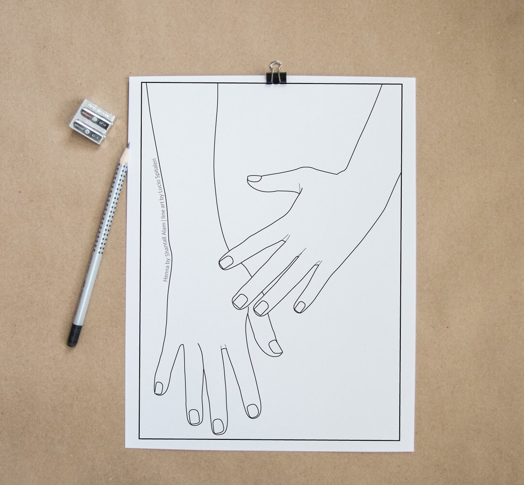 Blank Templates Ready to Print to Design Henna - Etsy