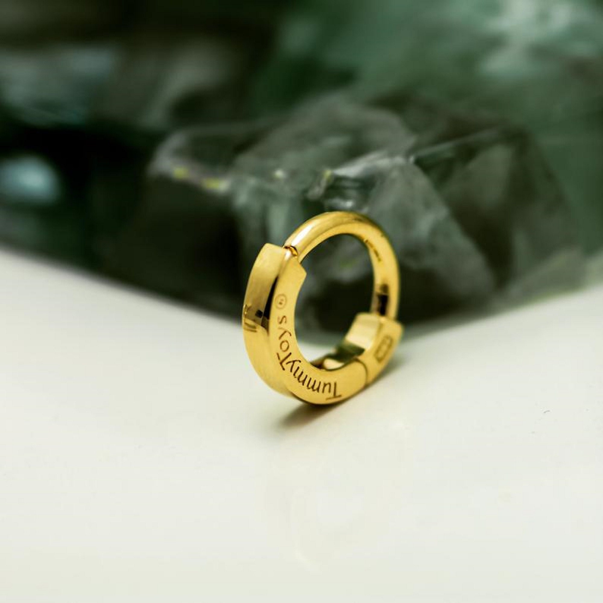 14K Yellow Gold Navel / Belly Ring Exclusively by Tummytoys Etsy