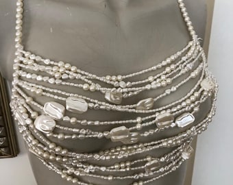 Handmade Pearl Body Chain: Bridal, Beach, & Festival Jewelry