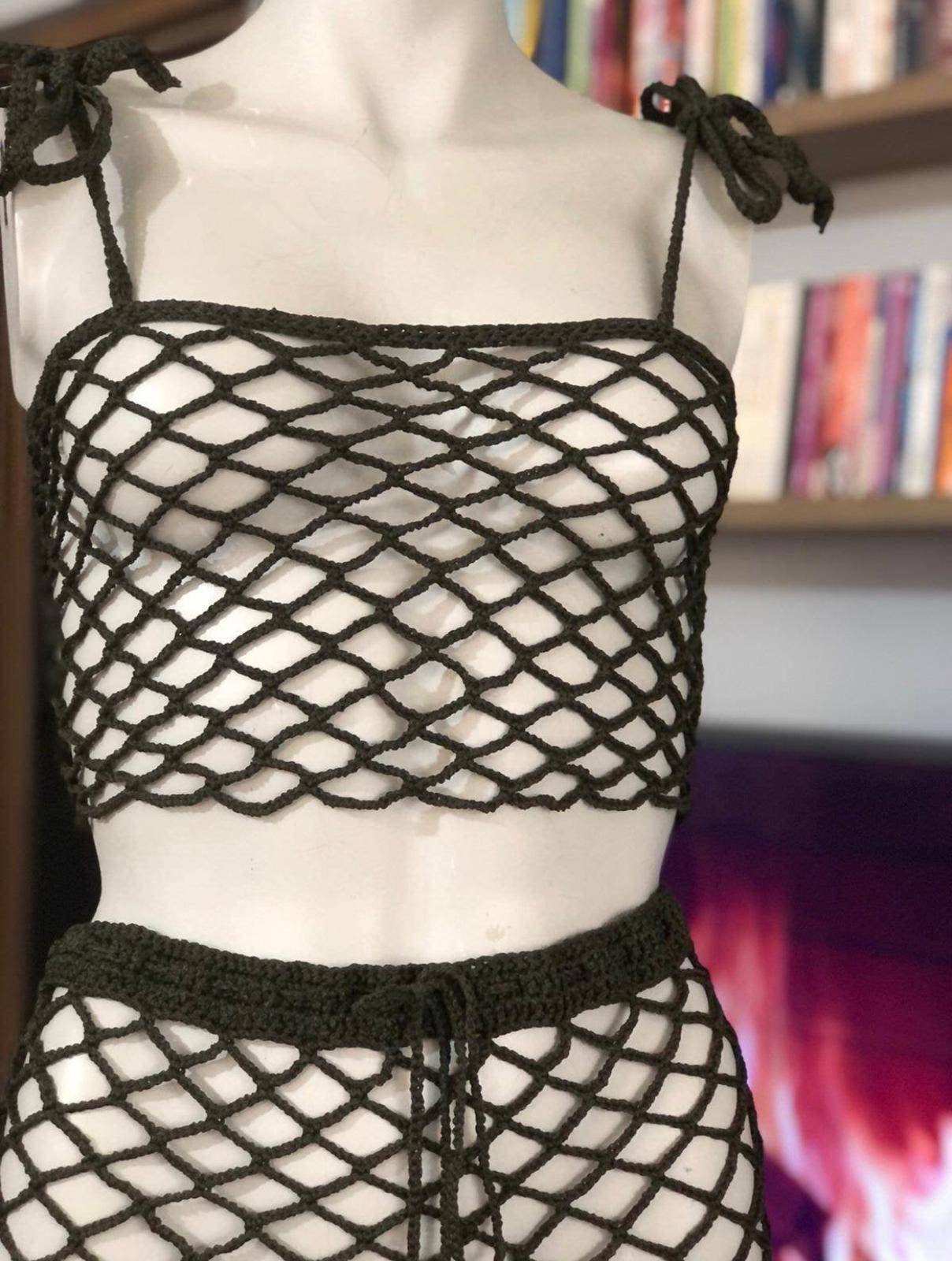 Skirt and Topcrochet Bikini Skirts and Top Summer Etsy