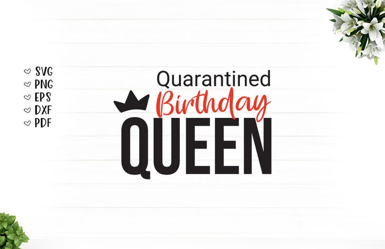 Download Quarantine Birthday illustration svg dxf png Happy | Etsy
