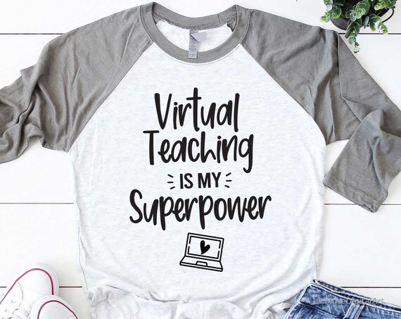 Download Virtual Teaching Is My Superpower Svg Teacher In Quarantine Etsy