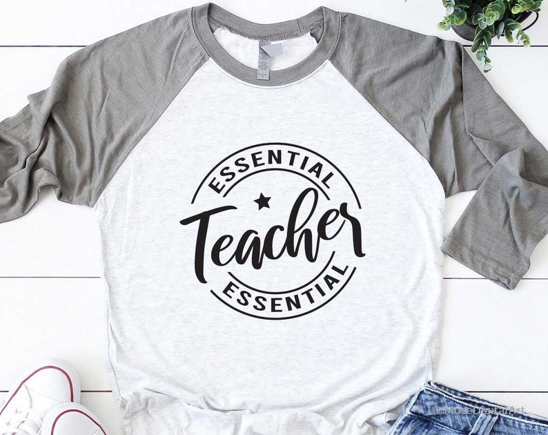 Download Essential Teacher Svg Teacher in Quarantine Svg Funny | Etsy