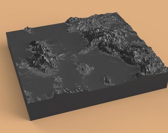 SRTM map preparation services