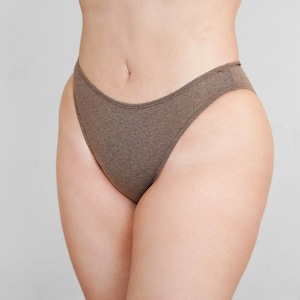 High French Cut Style | Cotton Underwear for women | 90&#39;s Style Underwear | Organic cotton Underwear | Underwear High cut Style
