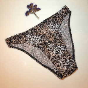 High Cut Cotton Underwear for women Animal print