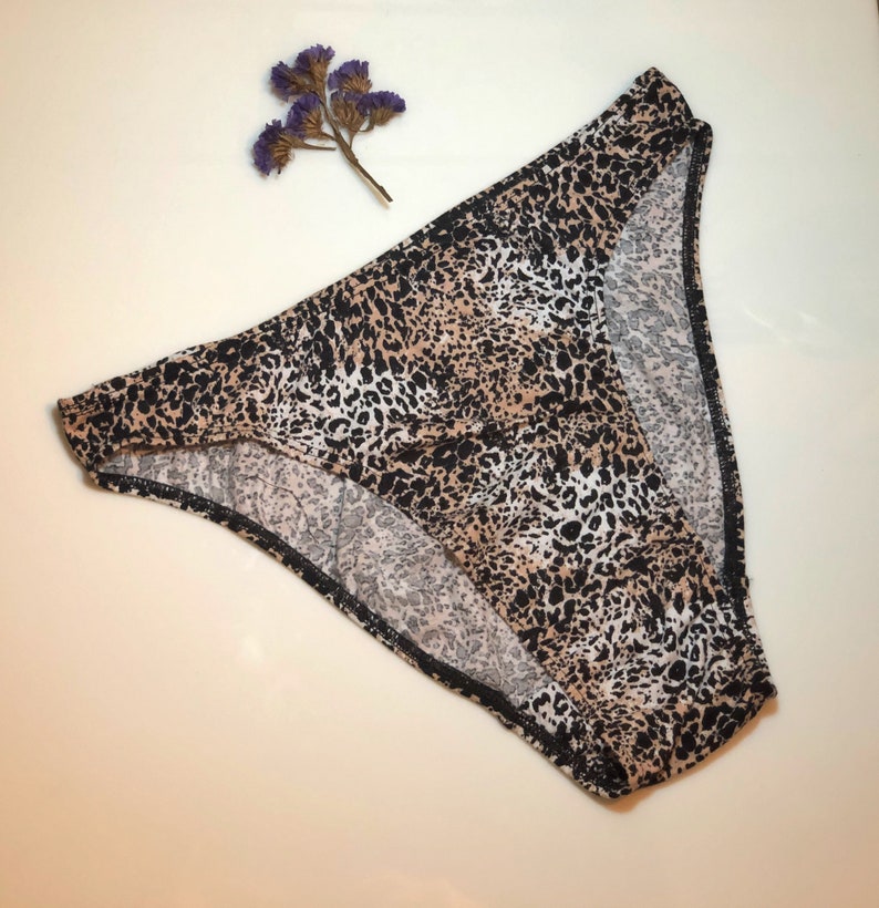 High Cut Cotton Underwear for women Animal print