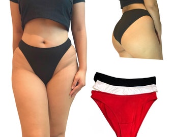 High Cut Panties, Cotton Women Underwear