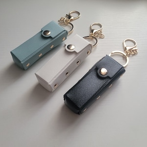 Personal Lip Balm Keychain Holder/ Small Gift/Name Personalization Gift